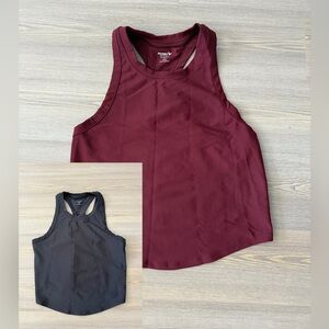 Set of 2 Old Navy Active Raserback tank: size M